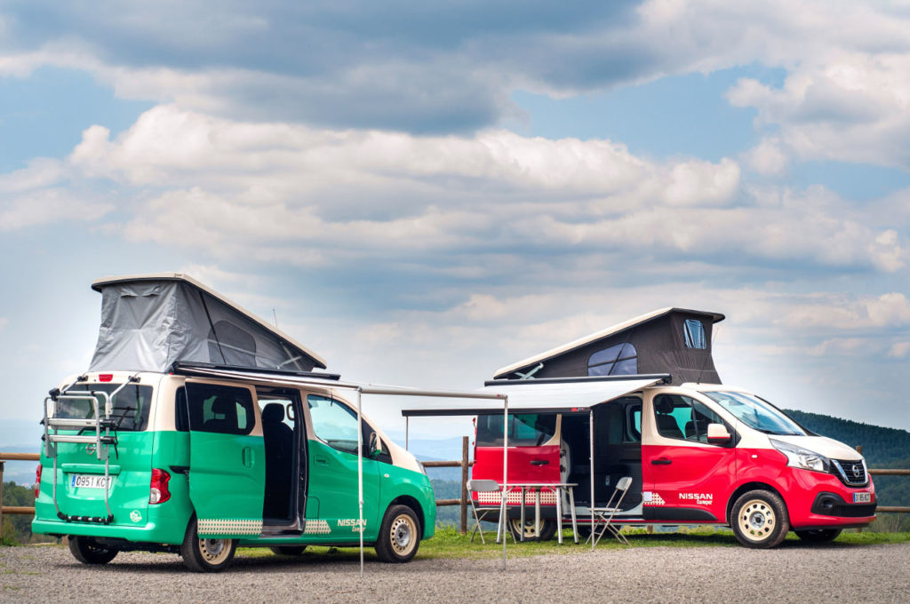 Gama Nissan Camper, la forma de viajar estando como en casa