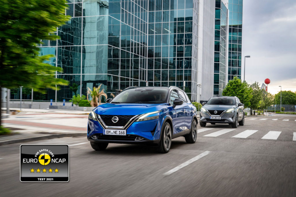 Nuevo Nissan Qashqai: 5 estrellas de seguridad Euro NCAP