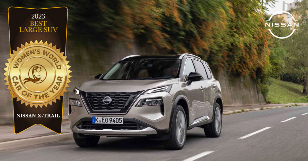 El Nissan X-Trail es el mejor SUV grande según el Women´s World Car of the Year 2023