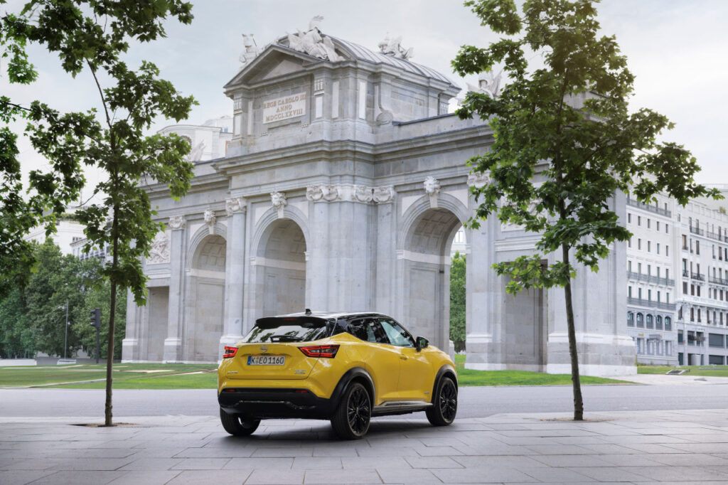 El Nissan Juke IKON EDITION prueba el futuro circuito de Fórmula 1 de Madrid