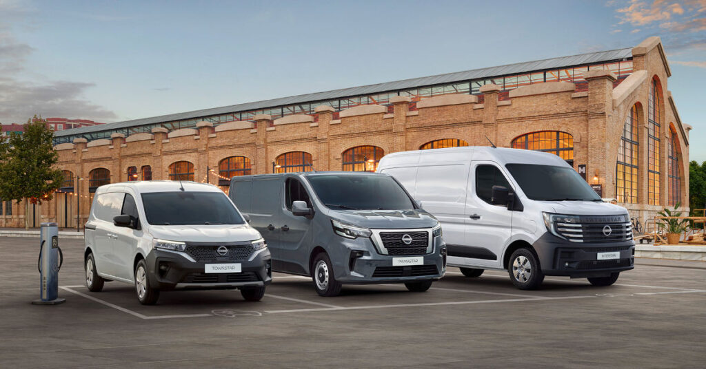 Las furgonetas Nissan Townstar, Primastar e Interstar triunfan en las pruebas de seguridad Euro NCAP