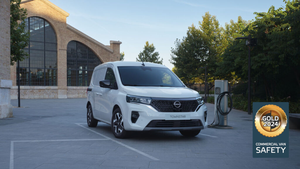 Las furgonetas Nissan Townstar, Primastar e Interstar triunfan en las pruebas de seguridad Euro NCAP