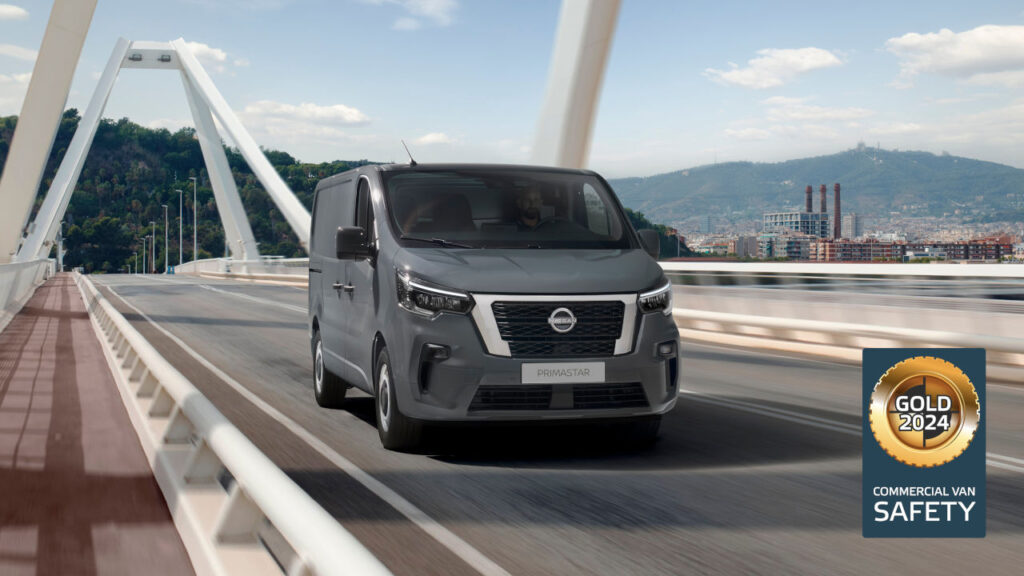 Las furgonetas Nissan Townstar, Primastar e Interstar triunfan en las pruebas de seguridad Euro NCAP