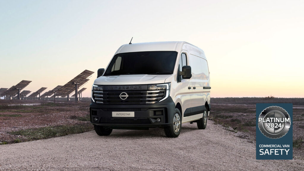 Las furgonetas Nissan Townstar, Primastar e Interstar triunfan en las pruebas de seguridad Euro NCAP