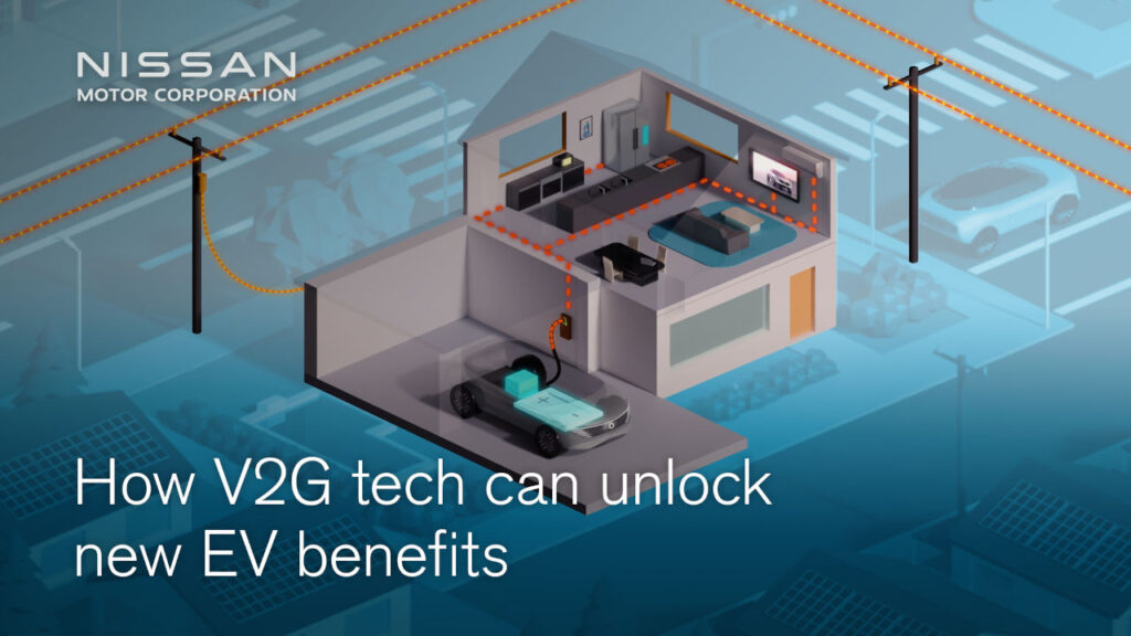 Nissan revoluciona el mercado con su tecnología Vehicle to Grid
